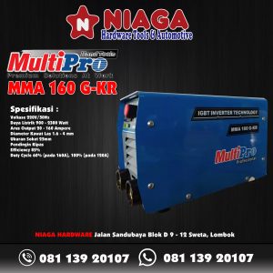 Multipro MMA 160 G-KR